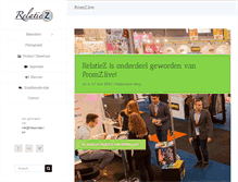 Tablet Screenshot of aanmelden.relatiez.nl